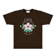 Casablanca T Shirts Street High-quality pure cotton