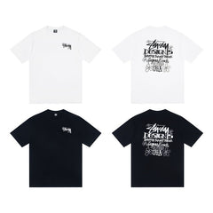 Stussy T shirts High-quality 260g pure cotton double yarn fabric