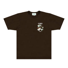 Casablanca T Shirts Street High-quality pure cotton
