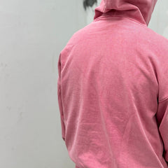 Unisex Vintage Hoodie Three Jesus Limited Edition Washed & Distressed Hoodie ¡ª featuring multi-area hand-distressing, custom fabric matched to the original in texture and color, and a heavyweight enzyme-washed finish for a faded, vintage look.