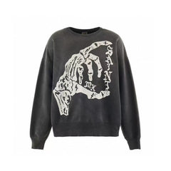 Saint Michael Printed Cotton Sweatshirt