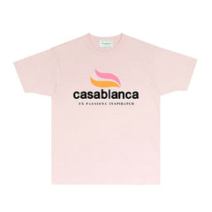 Casablanca T Shirts Street High-quality pure cotton