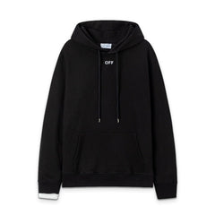 OW Phantom Arrow Pattern Pullover Hooded Sweater