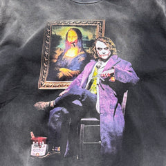 Unisex Vintage T Shirts Saint ¡Á Joker Artist Limited Edition Collaboration T-Shirt. Features authentic-spec 280g heavyweight fabric that retains its quality after washing. Crafted with vintage-style single-stitch and heaven-and-earth (blind stitc