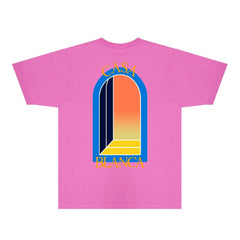 Casablanca T Shirts Street High-quality pure cotton