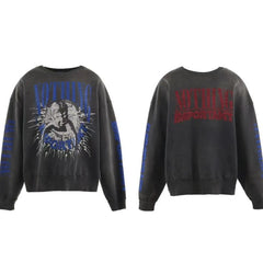 Saint Michael Printed Cotton Sweatshirt