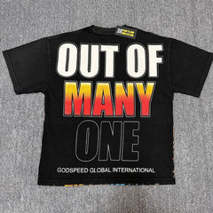 Godspeed T Shirts 100% pure cotton 260g fabric Streetwear fashion