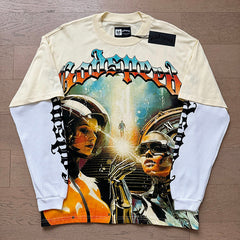 Godspeed Long Sleeved Shirt 260g pure cotton fabric