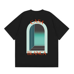 Casablanca T SHIRTS High-quality pure cotton streetwear