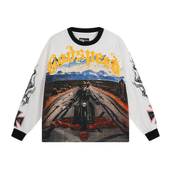 Godspeed Long Sleeved Shirt 260g pure cotton fabric