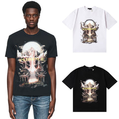 Purple T Shirts Palace Print