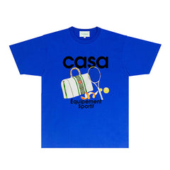 Casablanca T Shirts Street High-quality pure cotton