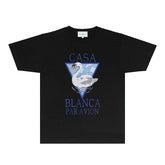 Casablanca T Shirts Street High-quality pure cotton