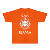 Casablanca T Shirts Street High-quality pure cotton