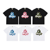Bathing ape Bape T Shirts High-quality 100% cotton streetwear