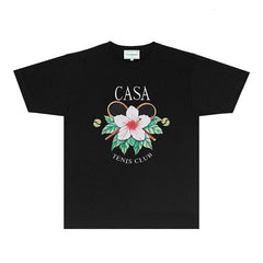 Casablanca T Shirts Street High-quality pure cotton