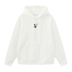 OW Bouquet Boy Arrow Pattern Pullover Hooded Sweatshirt