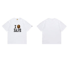 Bathing ape Bape T Shirts High-quality 100% cotton streetwear