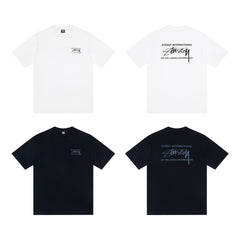 Stussy T shirts High-quality 260g pure cotton double yarn fabric