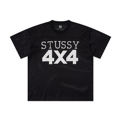 Stussy Jersey Mesh fabric t shirt
