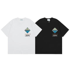 Casablanca T SHIRTS High-quality pure cotton streetwear