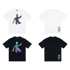 Stussy T shirts High-quality 260g pure cotton double yarn fabric