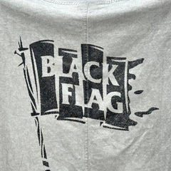 Unisex Vintage T Shirts Black Flag Limited Edition Washed Tank Top ¡ª Custom heavyweight brushed fabric with a vintage feel; unique cement-grey finish; white ink direct-to-garment print.