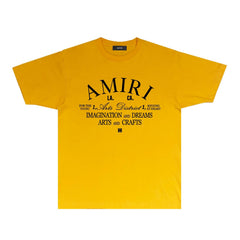 Amiri T Shirts Printed Trendy Pure Cotton