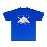 Casablanca T Shirts Street High-quality pure cotton