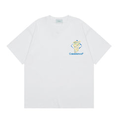 Casablanca T SHIRTS High-quality pure cotton streetwear