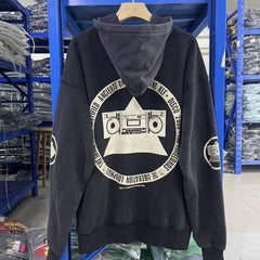 Saint Michael hoodie with printed design - fashionable
