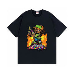 Supreme T Shirts pure cotton fashion apparel