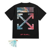 OFF WHITE T SHITRS High-quality 100% pure cotton streetwear