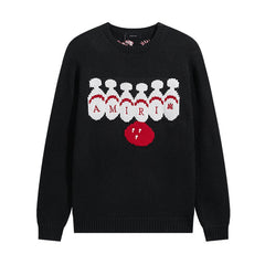 Amiri sweater Crew neck bowling