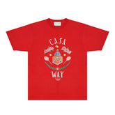 Casablanca T Shirts Street High-quality pure cotton