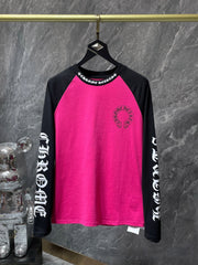 CHH Heart Long Sleeve Shirt Unisex Fashion Loose Long Sleeve Shirt