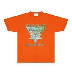 Casablanca T Shirts Street High-quality pure cotton