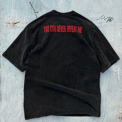Unisex Vintage T Shirts MJ Undefeated Ruler Limited Edition ¨C Heavyweight Distressed Wash Short-Sleeve T-Shirt. Crafted from custom heavyweight brushed fabric with a vintage feel. Features a premium combination of white ink direct printing and Amer