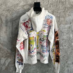 Saint Michael hoodie with printed design - fashionable