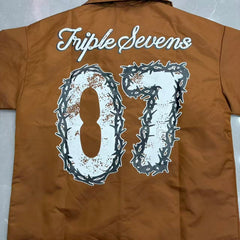 TRIPLE SEVENS T Shirts embroidery