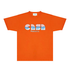 Casablanca T Shirts Street High-quality pure cotton