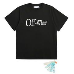 OFF WHITE T SHITRS High-quality 100% pure cotton streetwear