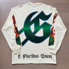 Godspeed Long Sleeved Shirt 260g pure cotton fabric