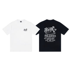 Stussy T shirts High-quality 260g pure cotton double yarn fabric