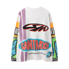 Saint Michael long sleeve shirts Premium-quality pure cotton streetwear for autumn