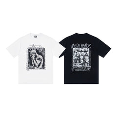 Stussy T shirts High-quality 260g pure cotton double yarn fabric