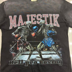 MAJESTIK T Shirts Loose fit 100% cotton