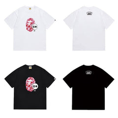 Bathing ape Bape T Shirts High-quality 100% cotton streetwear