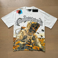 Godspeed T Shirts 260g pure cotton fabric