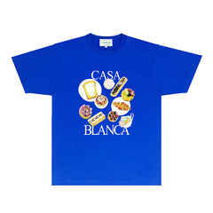 Casablanca T Shirts Street High-quality pure cotton